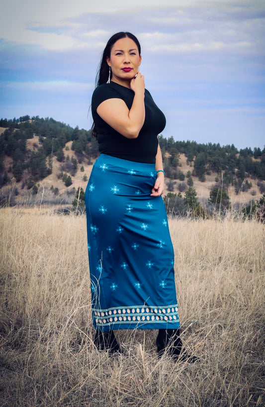 Star Nation Pencil Skirt