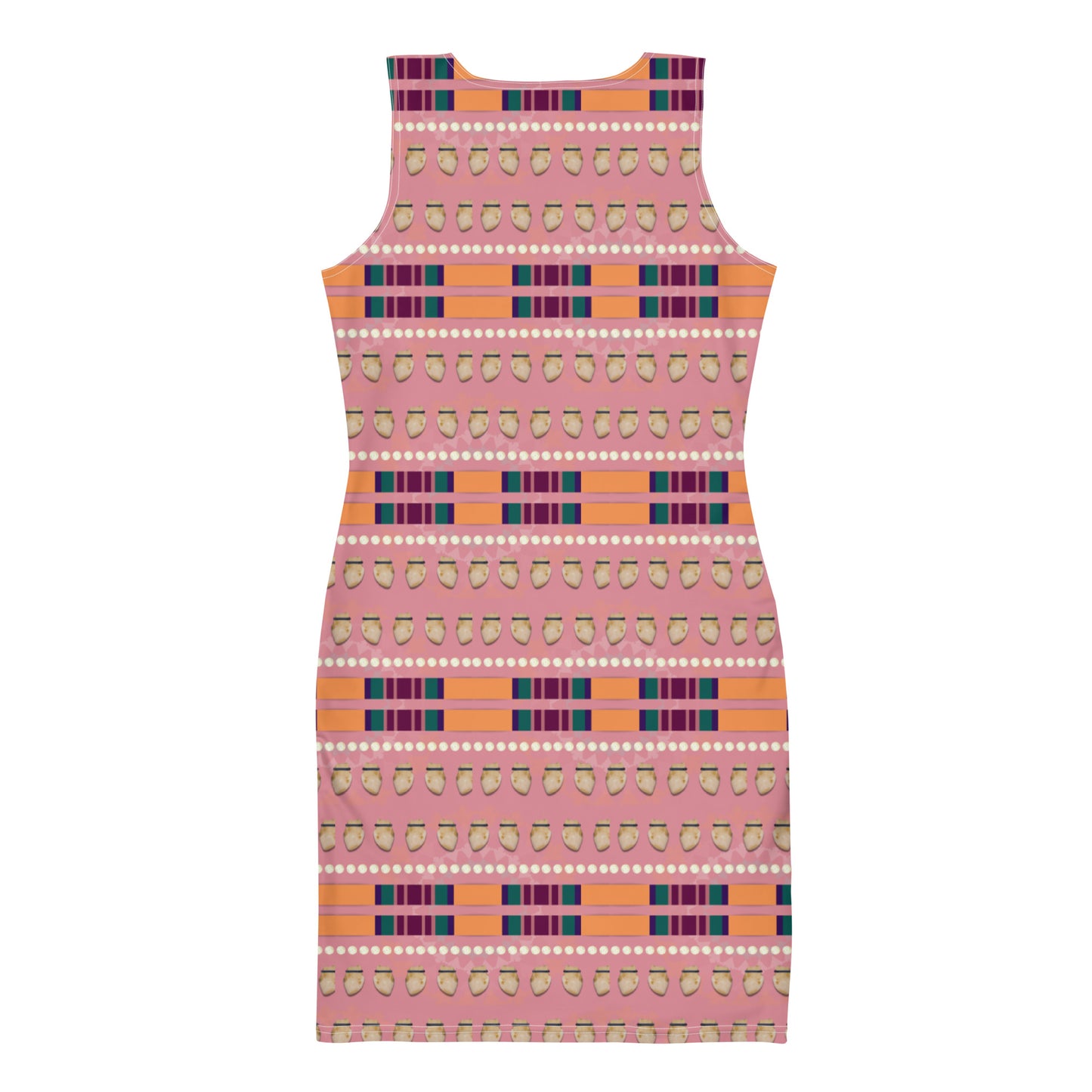 Pink Arrows Bodycon Dress