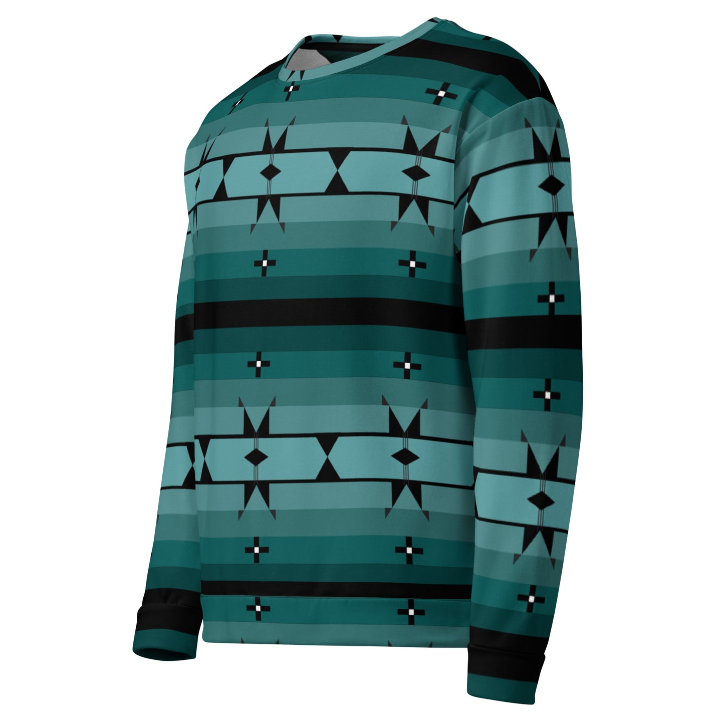 Aqua Powwow Sweatshirt