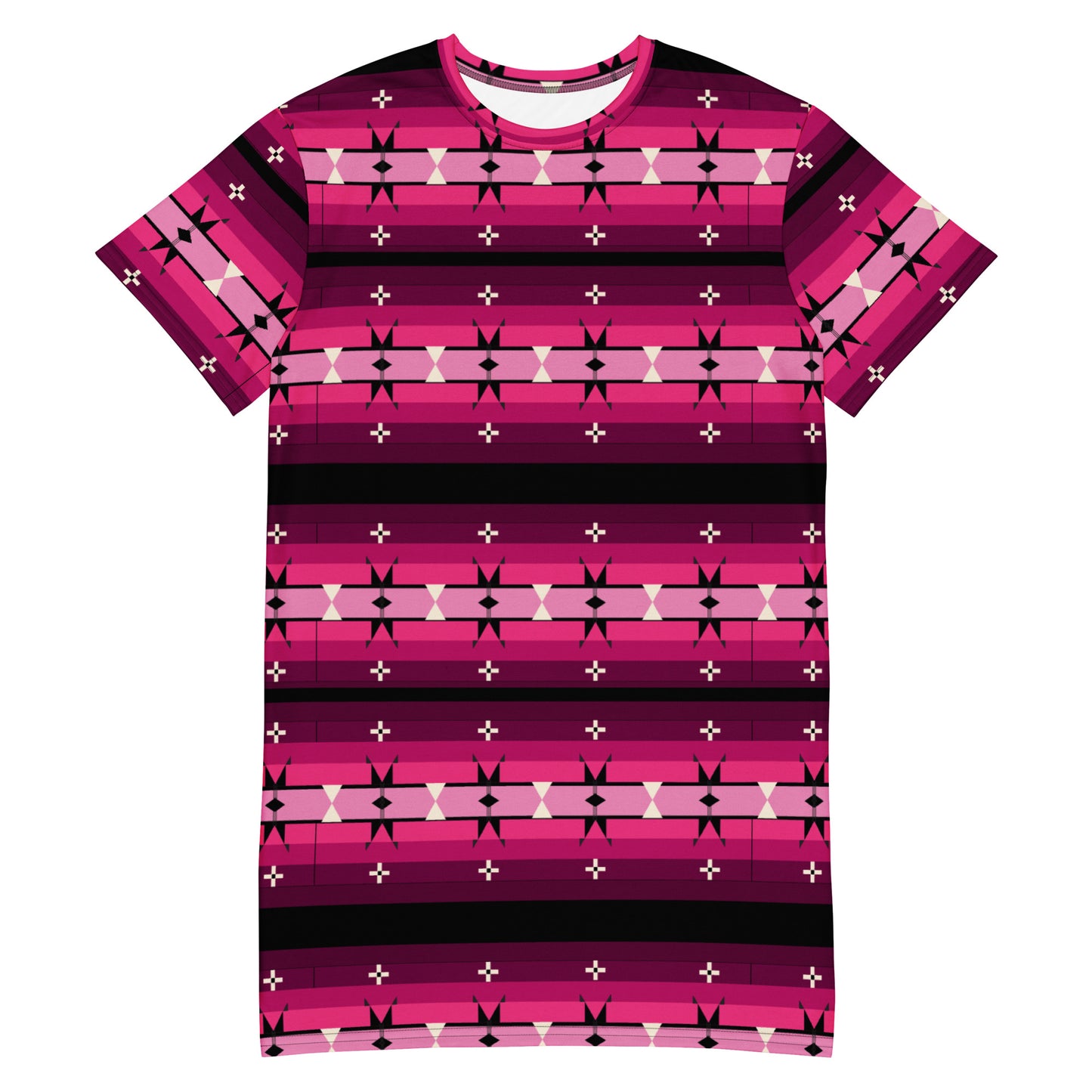 Pink Powwow T-shirt dress