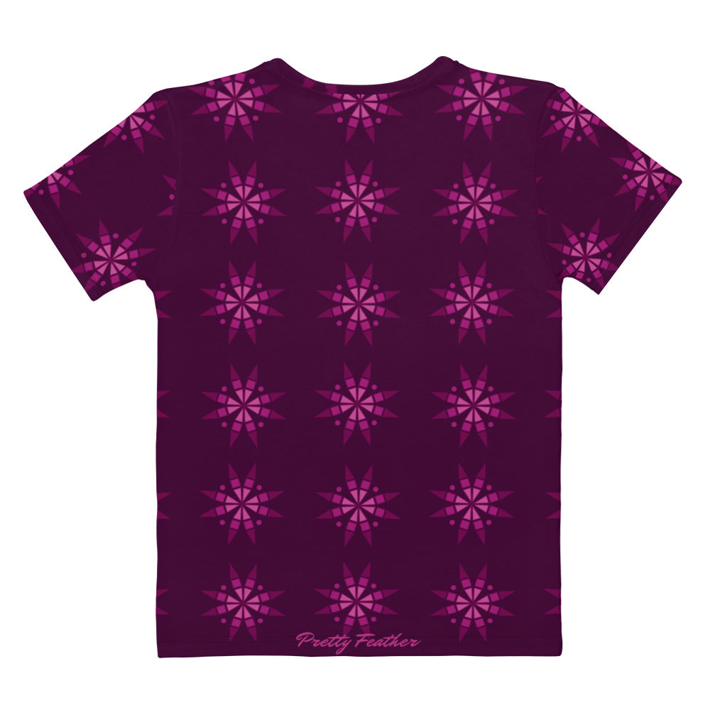 Chokecherry Geo Blossom T-Shirt