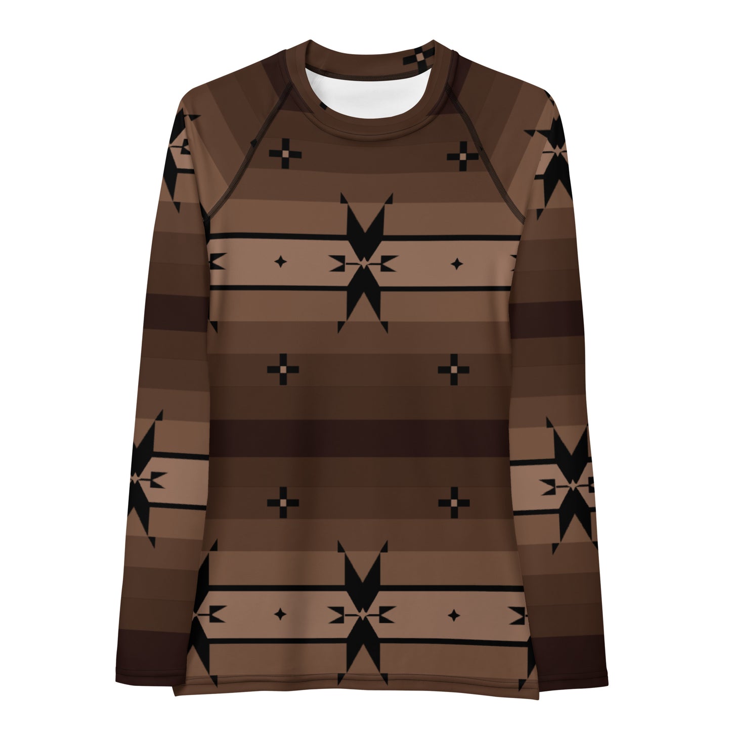 Women's Brown Cho Snaz Long Sleeve