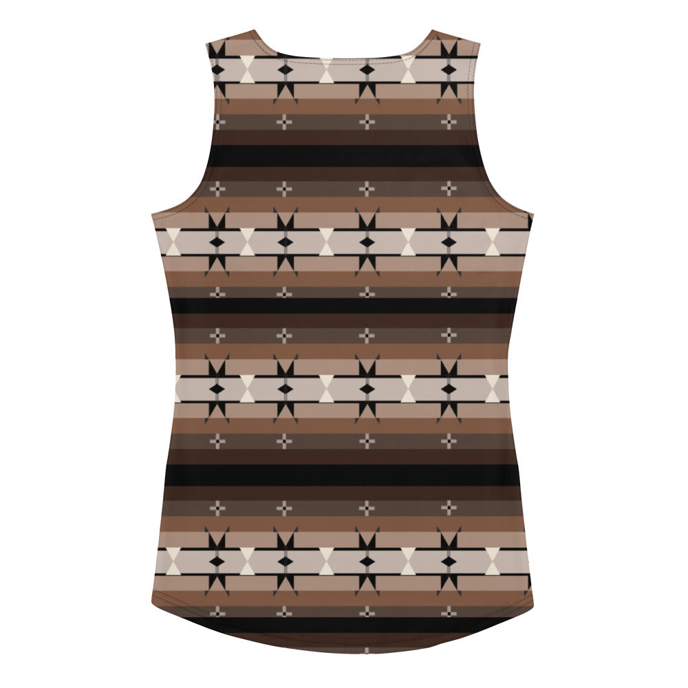 Brown Powwow Tank