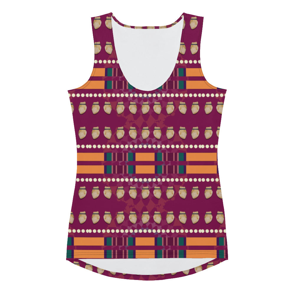 Plum Arrows Tank