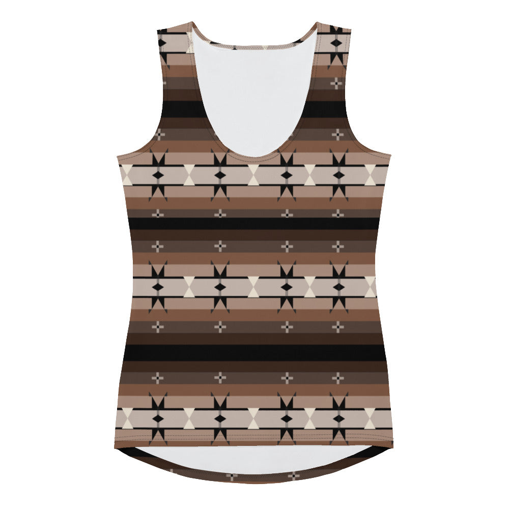 Brown Powwow Tank