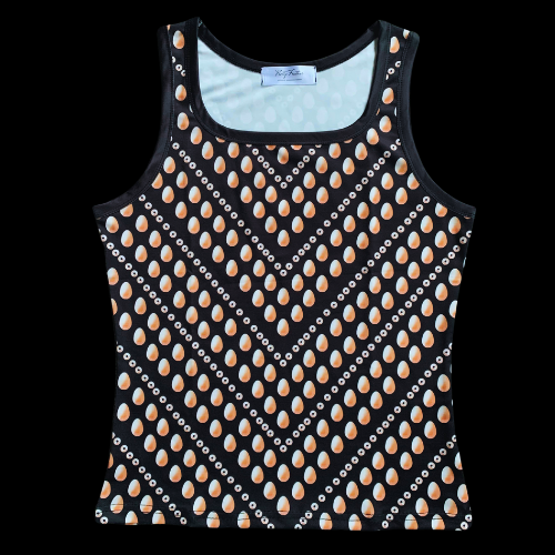 Genuine Cowrie Shell Sequin Tank