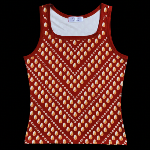 Genuine Cowrie Shell Sequin Tank